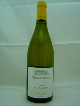 Weingut Markus Molitor Haus Klosterberg Pinot Blanc 2021 trocken QbA Mosel, Weißwein 0,75l