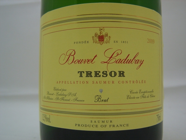 Bouvet Ladubay Tresor 2017 Brut Blanc, AC Saumur, Schaumwein, weiß, trocken, 0,75l