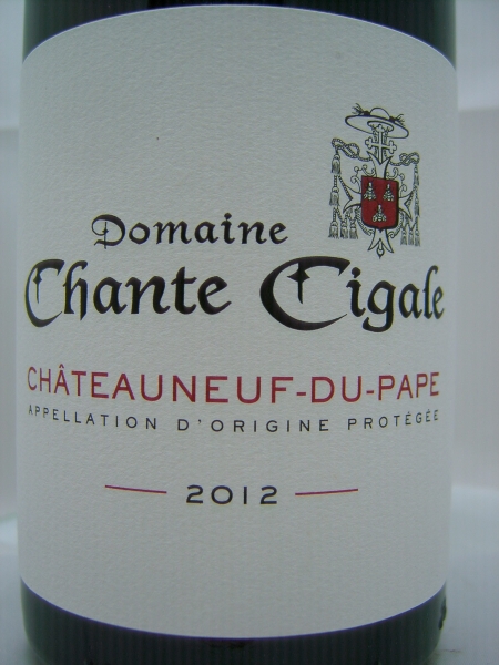 Domaine Chante Cigale 2019 AC Châteauneuf-du Pape, Rotwein, trocken, 0,75l