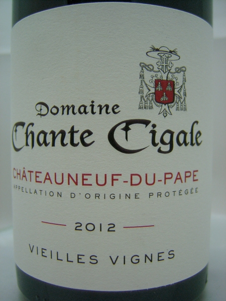 Domaine Chante Cigale 2019 Vieilles Vignes, AC Châteauneuf-du Pape, Rotwein, 0,75l