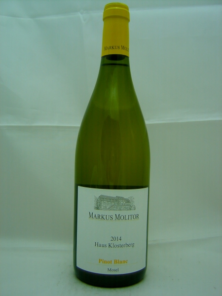 Weingut Markus Molitor Haus Klosterberg Pinot Blanc 2021 trocken QbA Mosel, Weißwein 0,75l