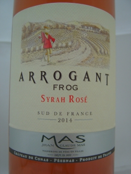Arrogant Frog Syrah Rose 2020 Ribet Pink, Pays d'Oc IGP, Roséwein trocken 0,75l