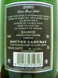 Bouvet Ladubay Zéro Extra Brut 2019, AC Saumur, Schaumwein, weiß, sehr trocken, 0,75l