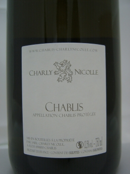 Charly Nicolle Per Aspera 2019 AOP Chablis, Grand Vin de Bourgogne,Weisswein trocken 0,75l