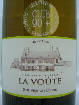 Domaine Joel Delaunay La Voute 2020 Sauvignon Blanc, AC Touraine, Weißwein, trocken,  0,75l