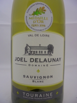 Domaine Joel Delaunay, Sauvignon Blanc 2022, AP Touraine, Weißwein, 0,75l
