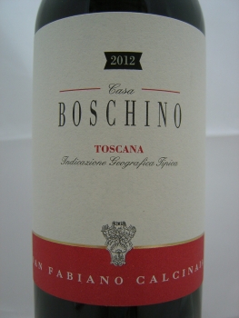 San Fabiano Calcinaia Casa Boschino 2015 IGT Toscana Rotwein trocken 0,75l