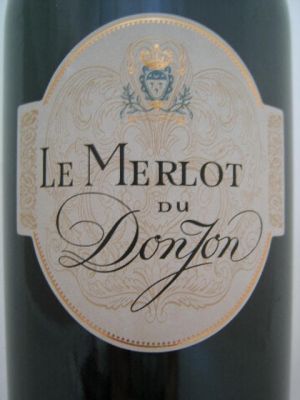 Chateau du Donjon, Le Merlot du Donjon 2016, Vin de Pays des Coteaux de Peyriac, Rotwein, trocken, 0,75l