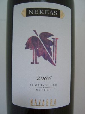 Bodegas Nekeas Tinto 2016, DO Navarra, Rotwein, trocken, 0,75l