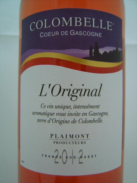 Producteurs Plaimont Colombelle rosé 2019, Indication Géographique Protégée Côtes de Gascogne, Roséwein, trocken, 0,75l