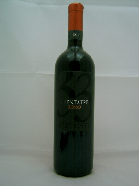 Angelo Rocca & Figli Trentatre 2019 IGT Salento Rosso Rotwein trocken 0,75l