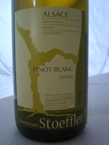 Domaine Vincent Stoeffler Pinot Blanc 2019 AC Alsace, Weißwein, trocken, 0,75l
