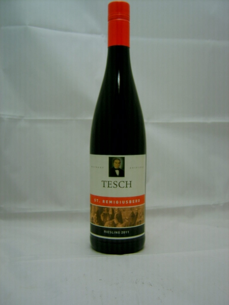 Weingut Tesch St. Remigiusberg Riesling 2021, QbA Nahe, Weißwein, trocken 0,75l