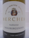 Weingut Bercher Burkheimer Grauburgunder 2019, trocken, Kaiserstuhl, Weißwein 0,75l