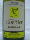 Domaine Vincent Stoeffler Pinot Blanc 2022 AC Alsace, Weißwein, trocken, 0,75l