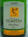 Domaine Vincent Stoeffler Riesling 2017 AC Alsace, Weißwein, trocken, 1 Liter